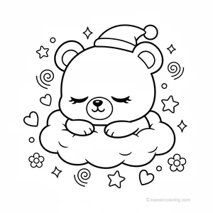 Ours Chibi Endormi #2