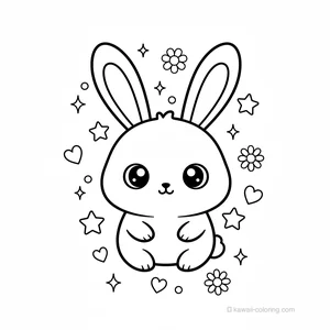 Lapin Kawaii Oreilles Tombantes #3