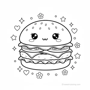 Hamburger Kawaii #20