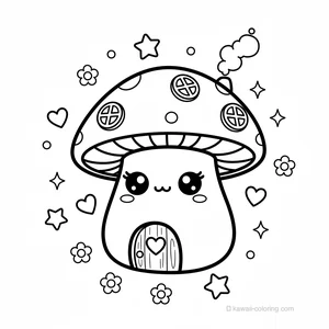 Maison Champignon Kawaii #6