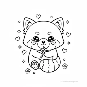 Panda Roux Kawaii #13