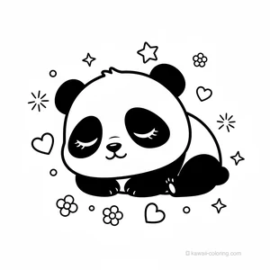 Panda Chibi Endormi #10