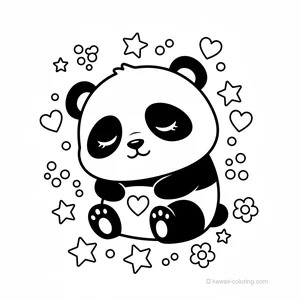 Panda Chibi Endormi #7