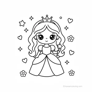Princesse Conte de Fées Kawaii #1