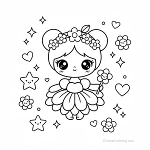Princesse des Fleurs Kawaii #13