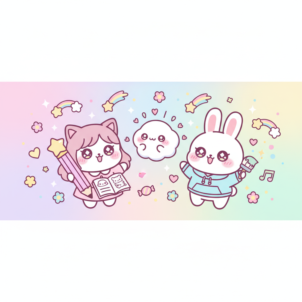 Dibujar personajes kawaii: La guía adorable para principiantes