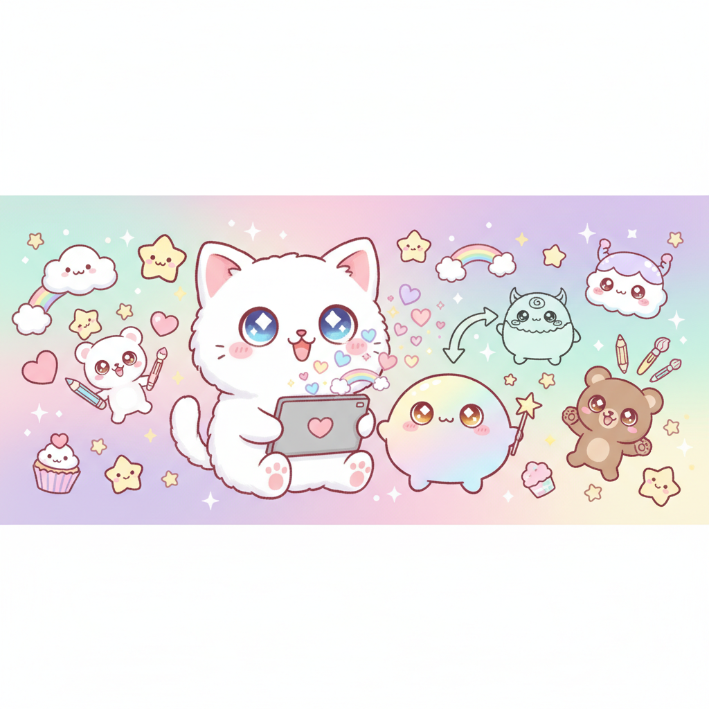 Transformar Dibujo Kawaii: ¡La Guía Definitiva Adorable!