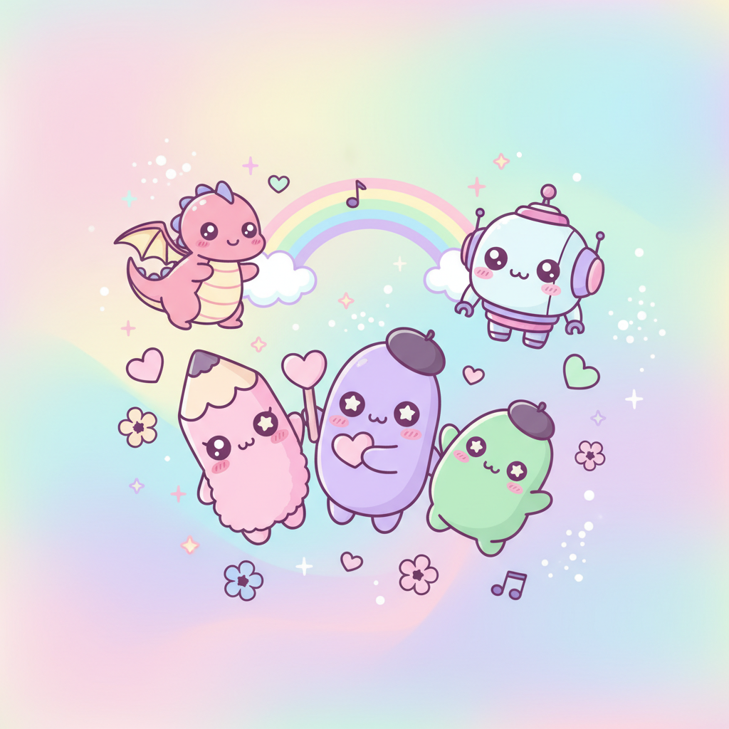 Dibujo Kawaii Fácil: Transforma Tu Dibujo en Adorabilidad
