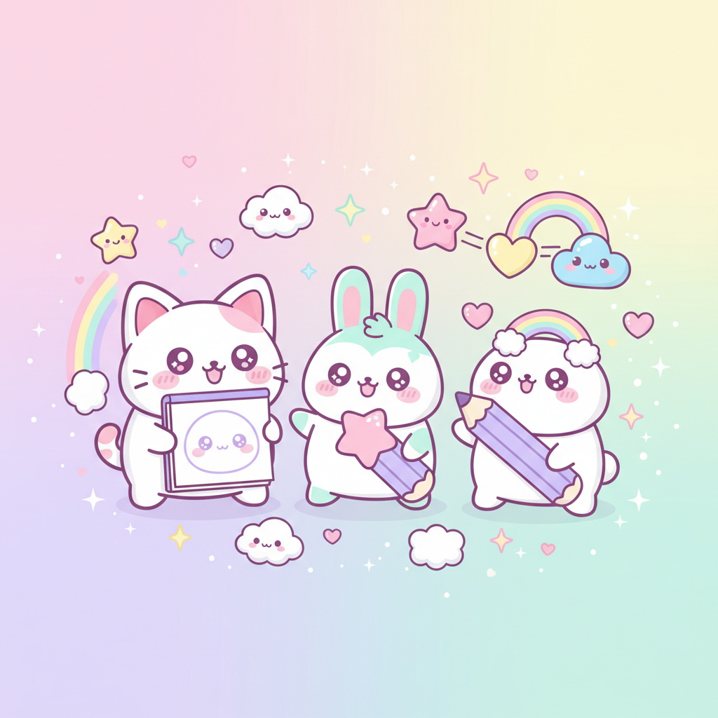 Dibujar Caras Kawaii: Guía Fácil + Ejemplos Adorables