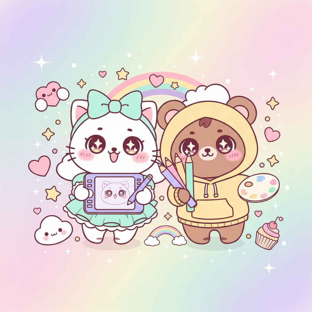 Disegnare Colorare Kawaii Facile: Una Guida Completa e Adorabile