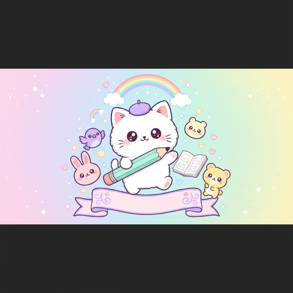 Dessiner un personnage kawaii : Le guide facile et mignon