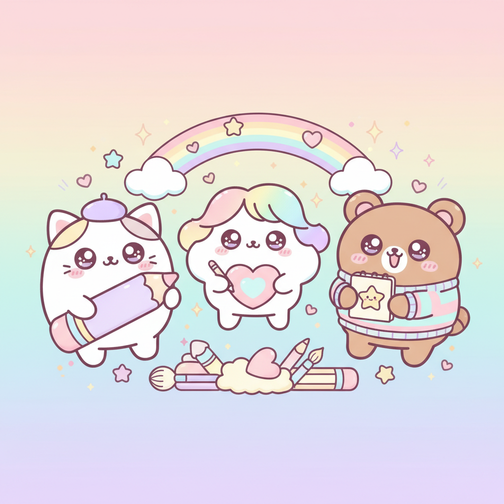 Desenhar Personagens Kawaii: O Guia Definitivo e Adorável