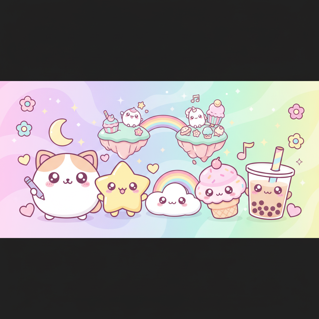 Easy Kawaii Drawing: The Ultimate Guide to Cute Characters