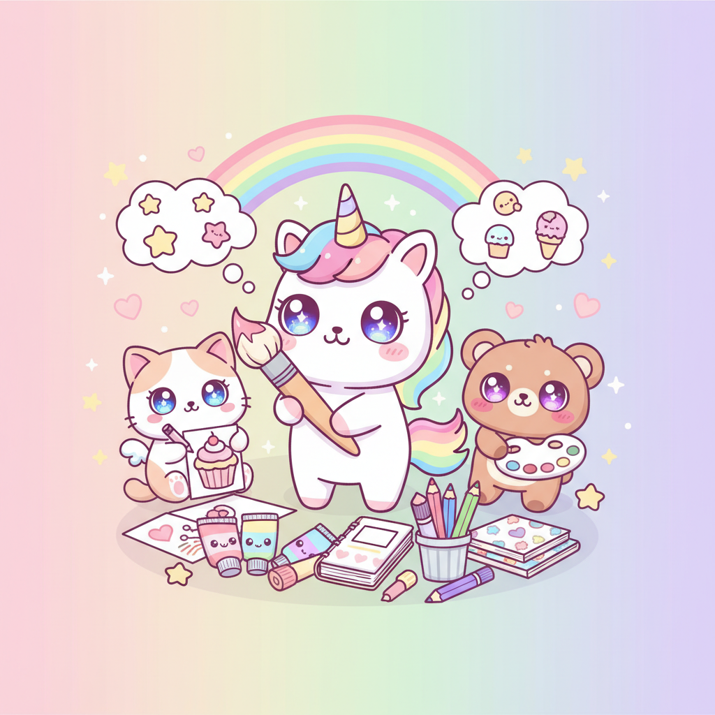 Coloriage Dessins Kawaii : Le Guide Ultime Tout Mignon