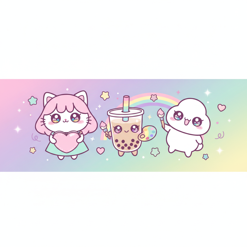 Kawaii Figuren zeichnen: Einfache Schritt-für-Schritt-Anleitung