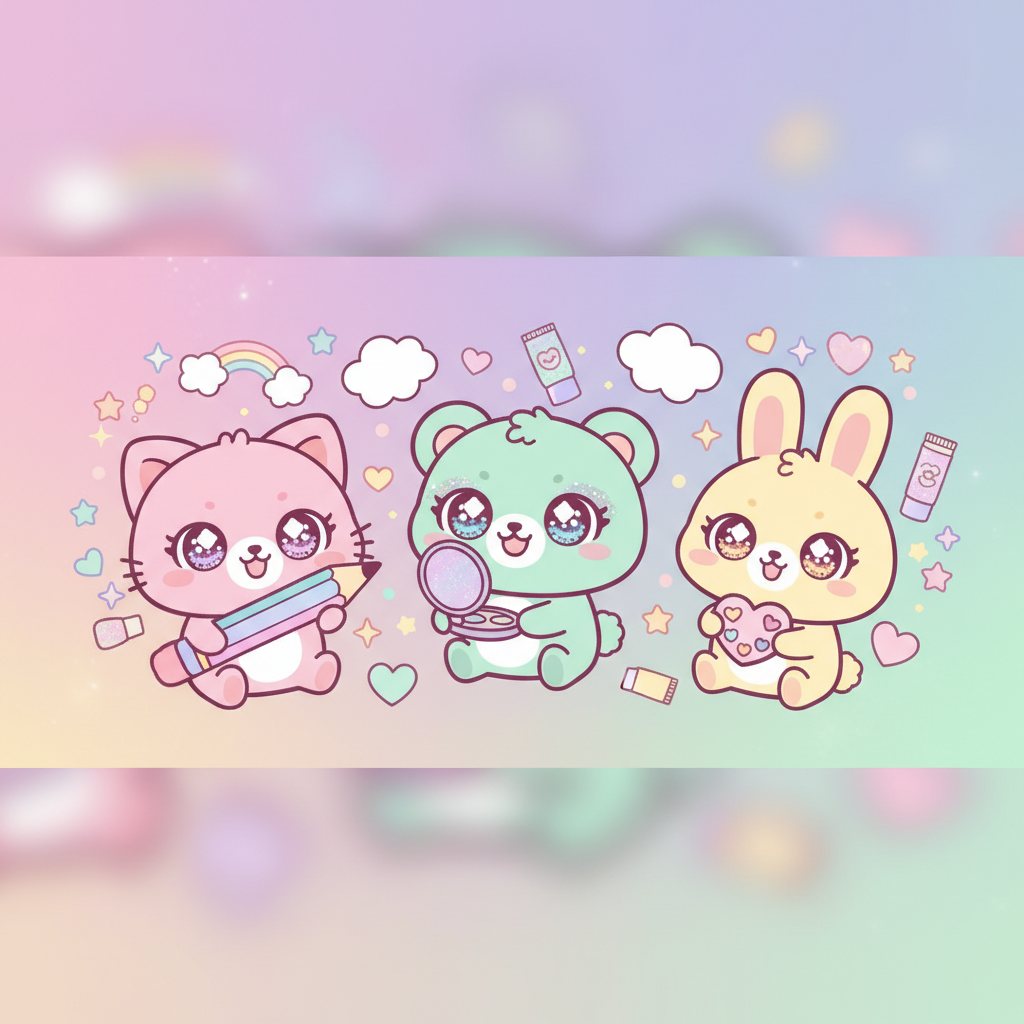 Colorier Yeux Kawaii : Ton Guide Ultime pour un Regard Mignon