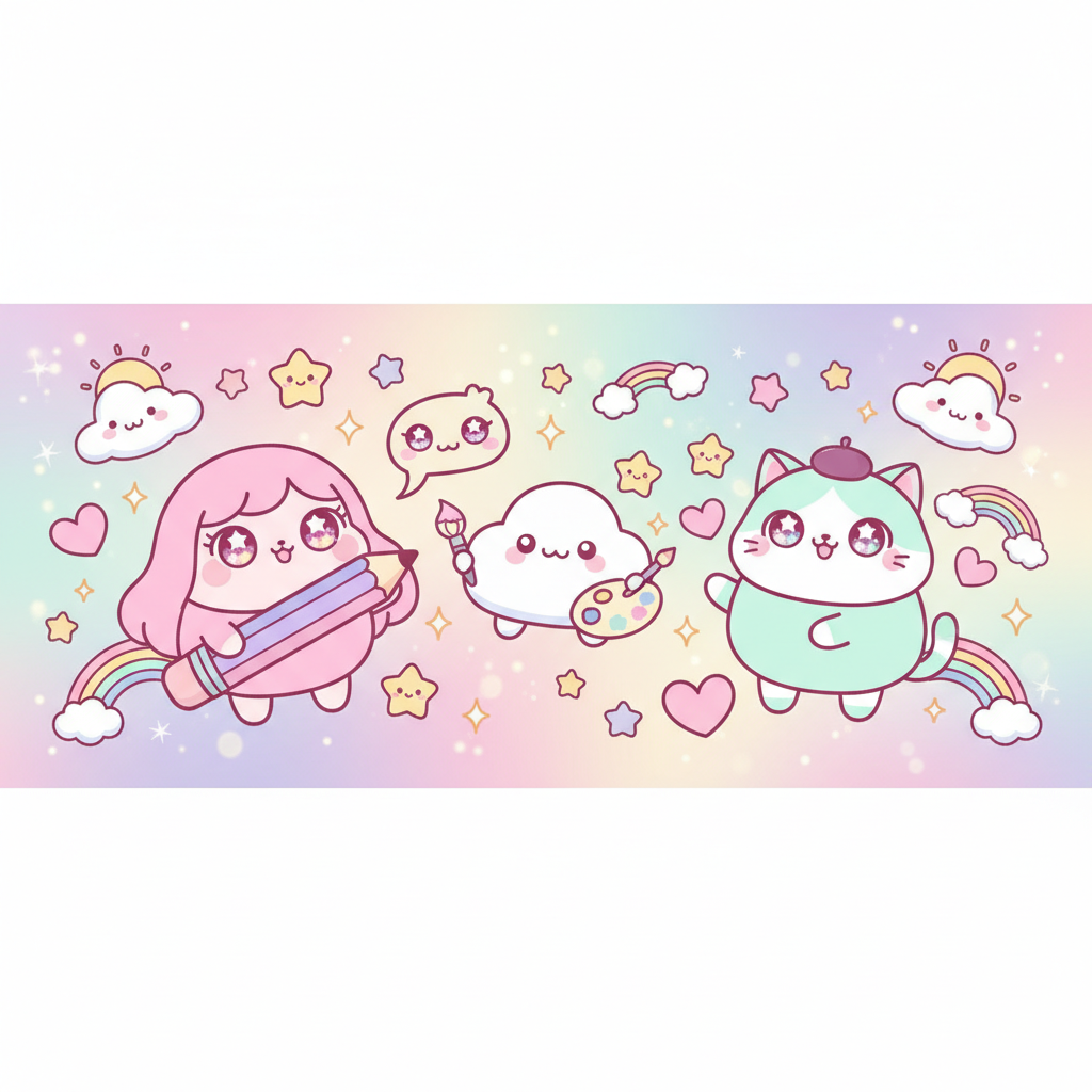 Dibujar Caras Kawaii: ¡Guía Definitiva para Principiantes!