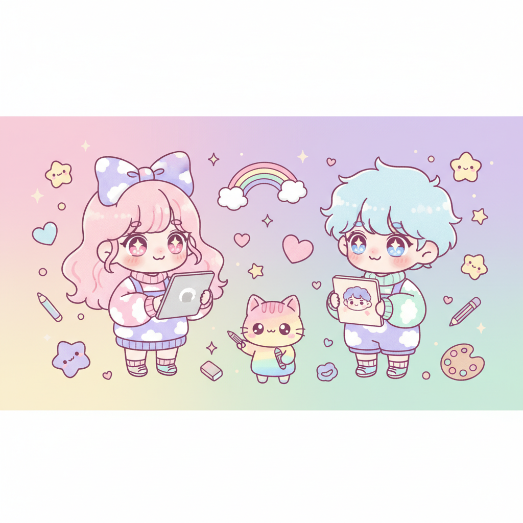 Dibujar Caras Kawaii: La Guía Fácil Paso a Paso