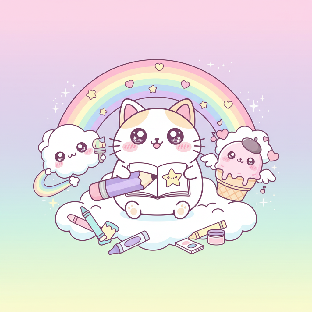 Desenhar Personagens Kawaii Facilmente: Guia Fofo!