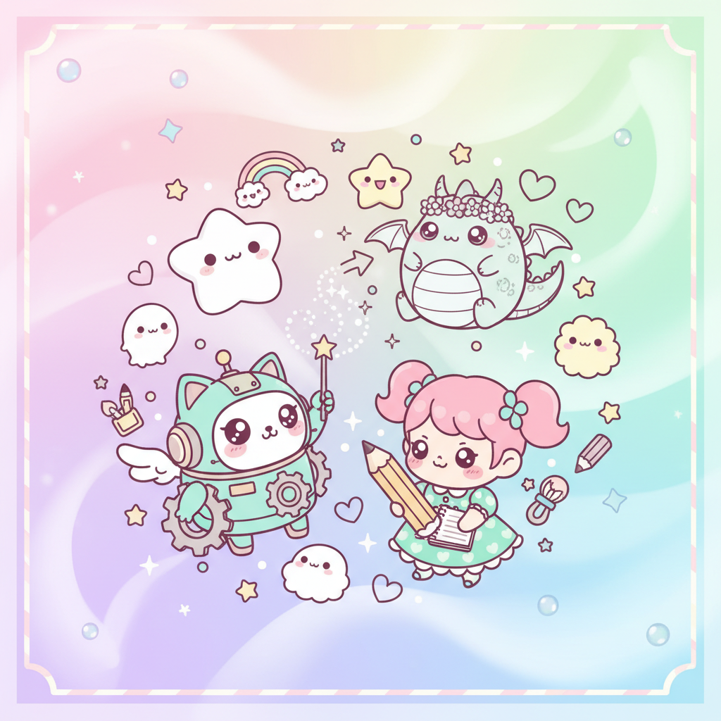 Kawaii Drawing: Transform Any Doodle ✨