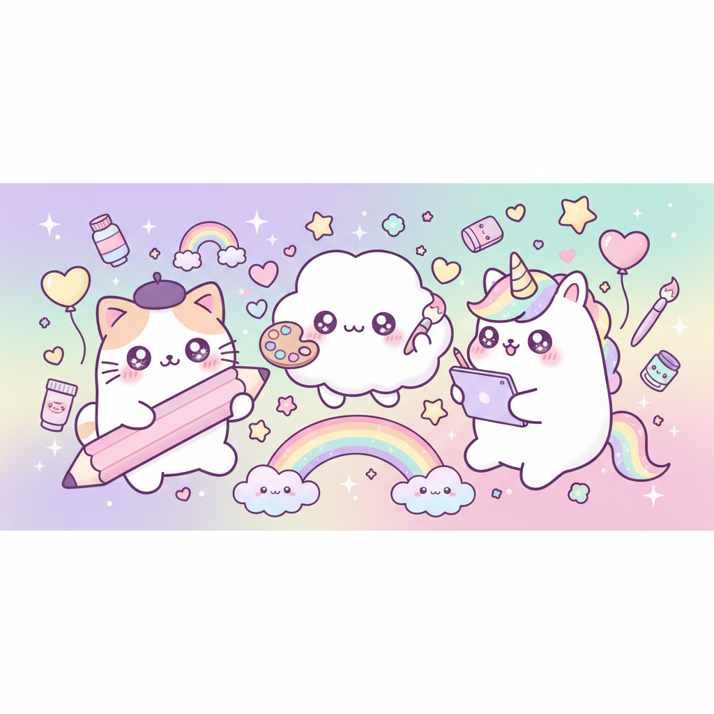 Desenhar Kawaii Fácil: O Guia Definitivo Adorável!