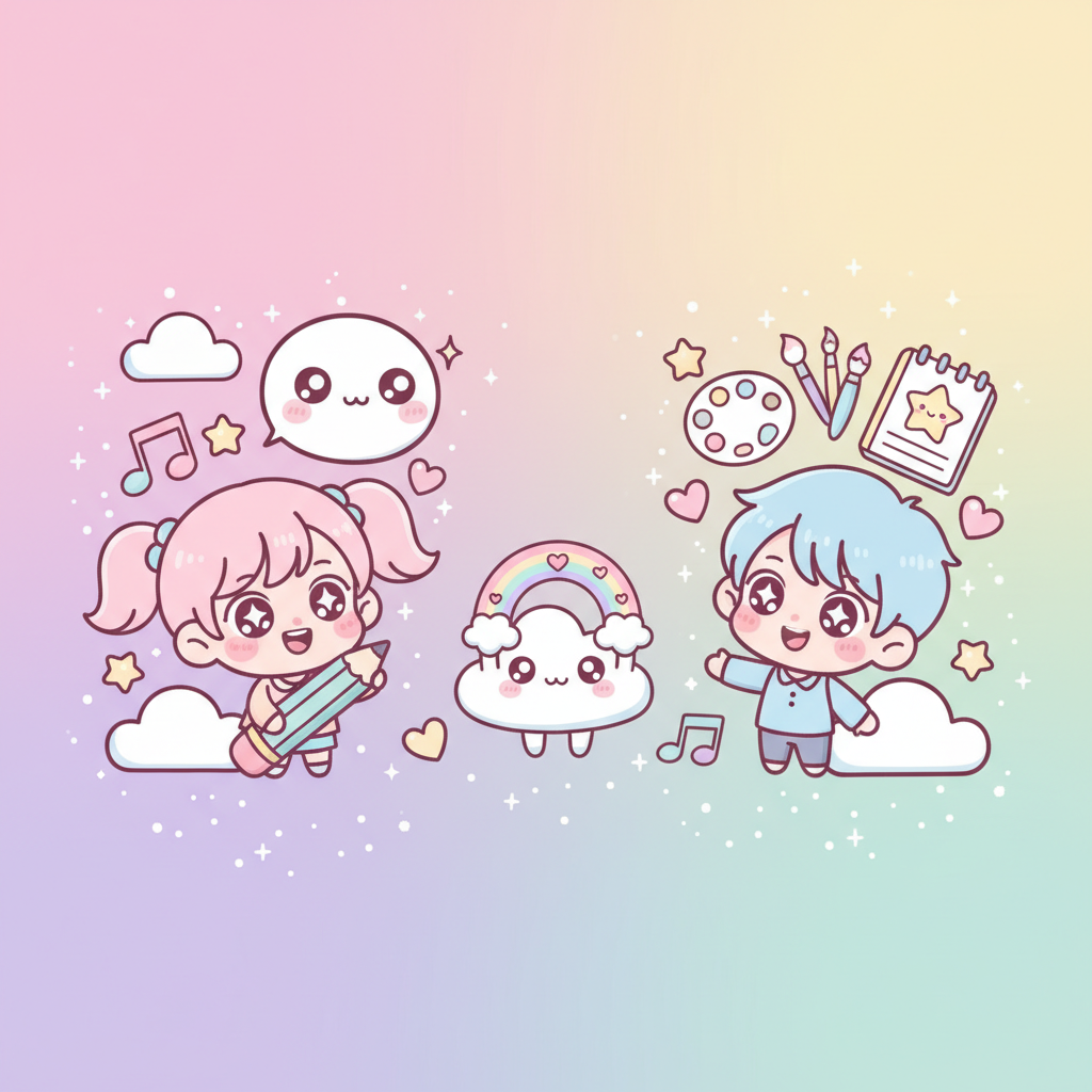 Kawaii Gesichter zeichnen: Der ultimative super süße Leitfaden