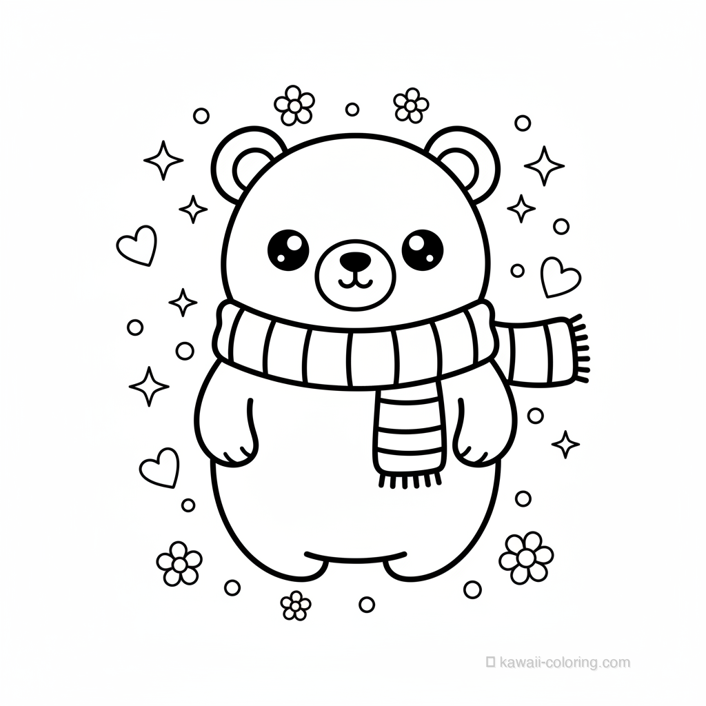 Ours Polaire Kawaii #11