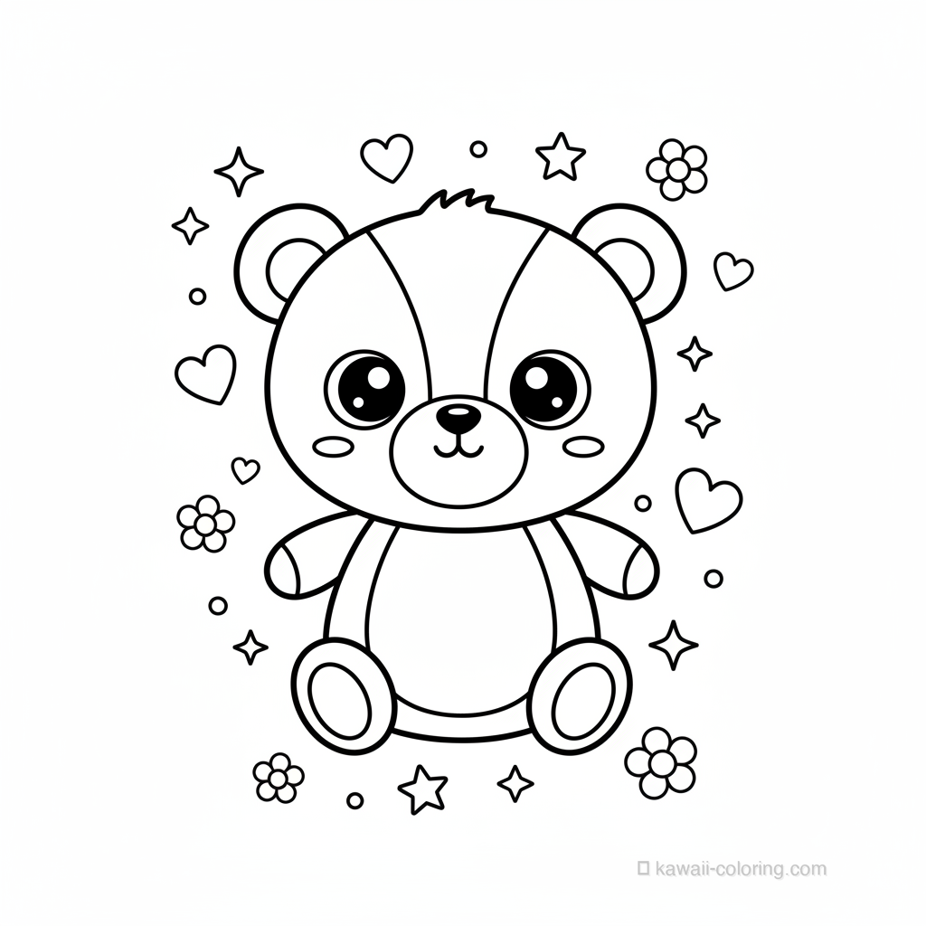 Ourson Kawaii en Peluche #12