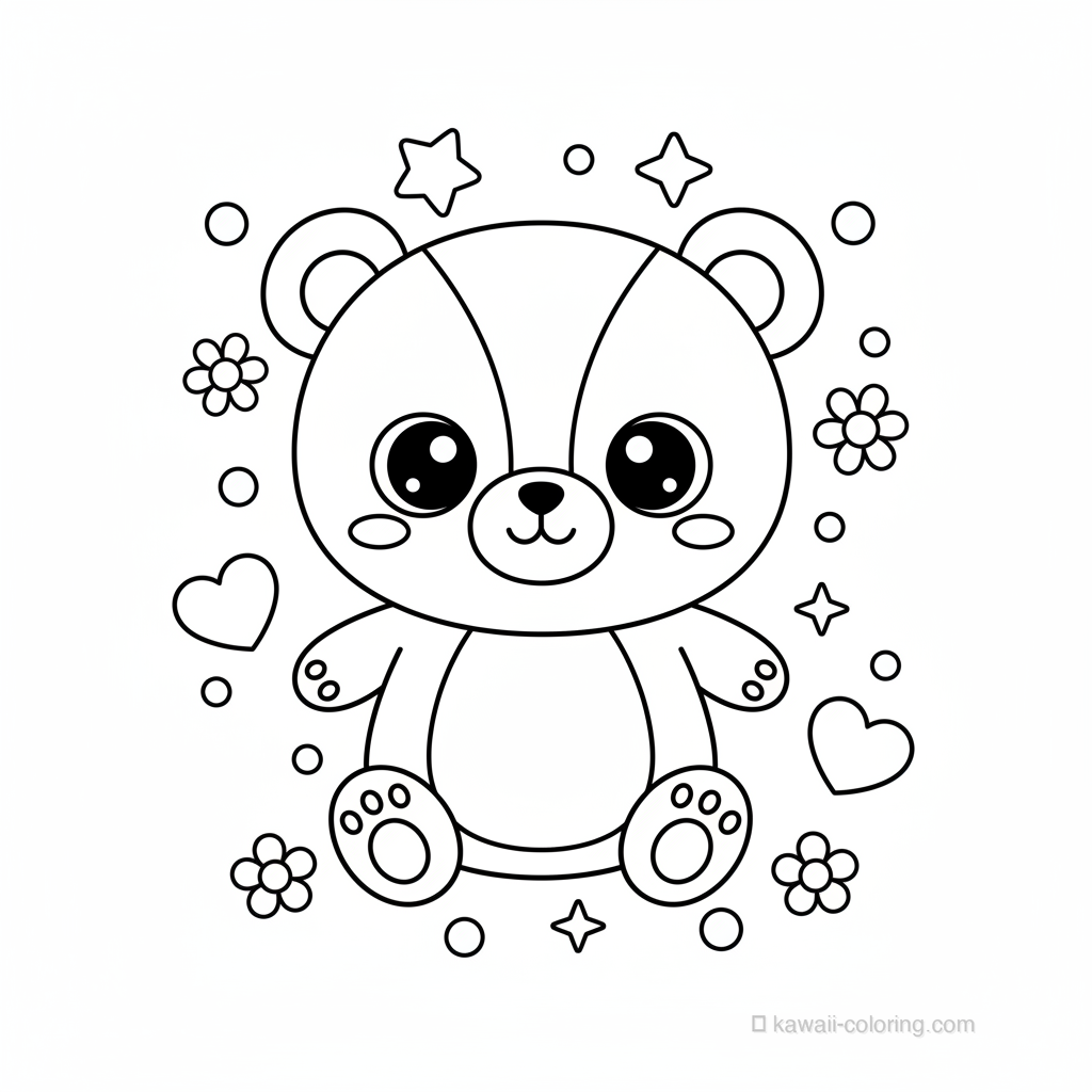 Ourson Kawaii en Peluche #19