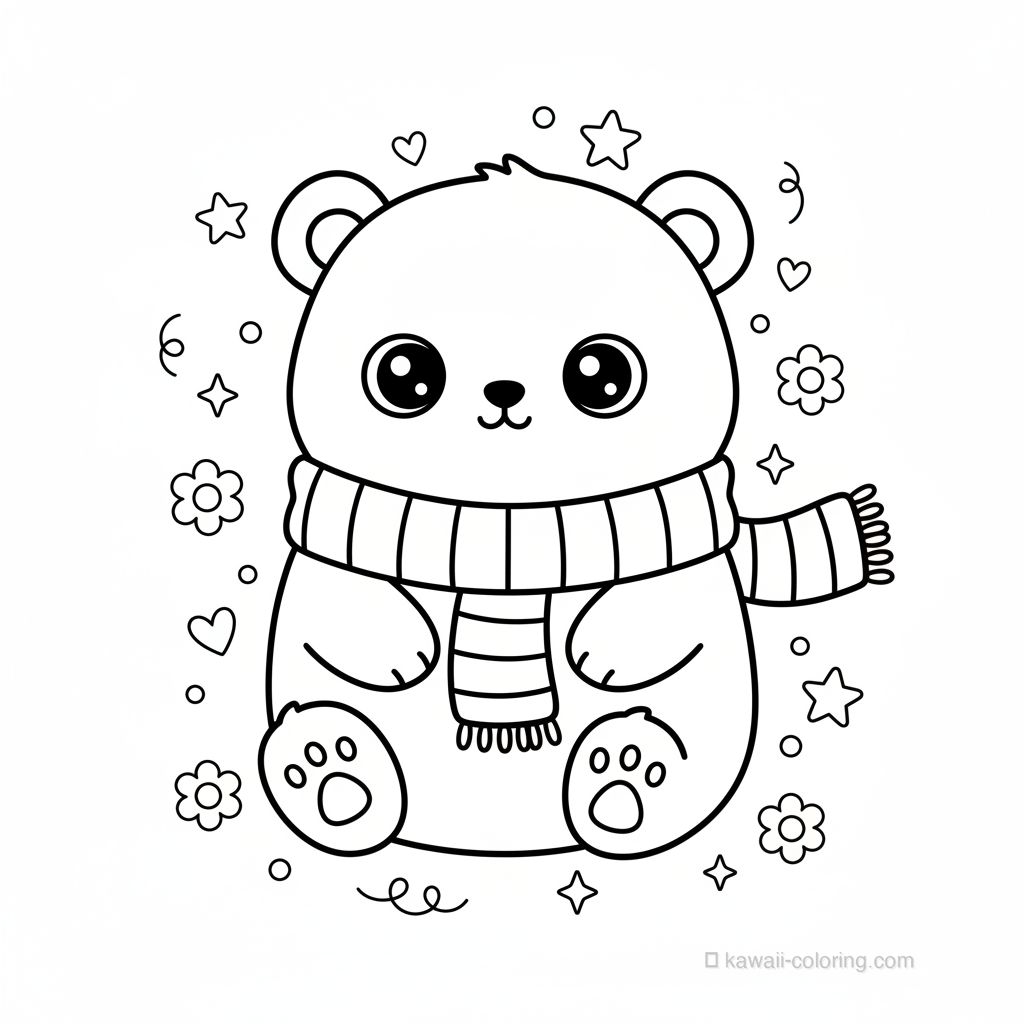 Ours Polaire Kawaii #1