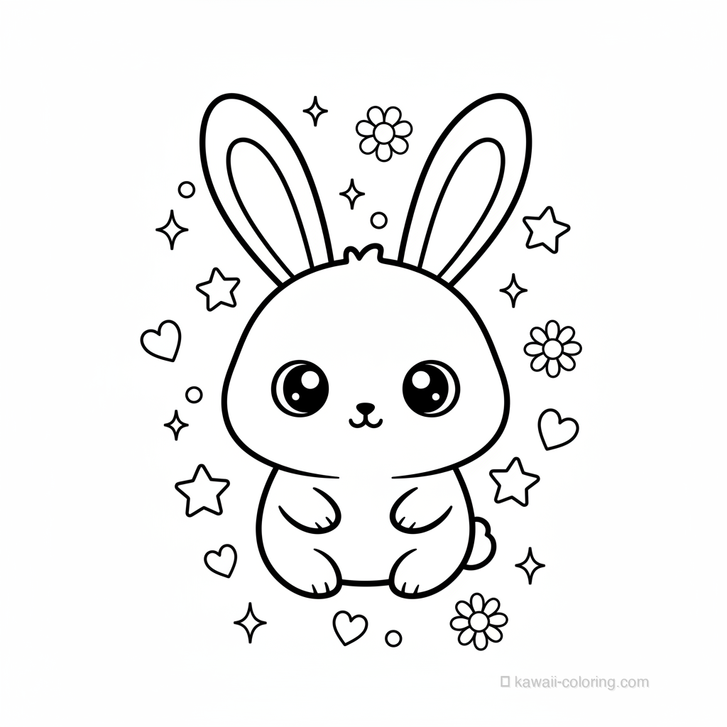 Lapin Kawaii Oreilles Tombantes #3