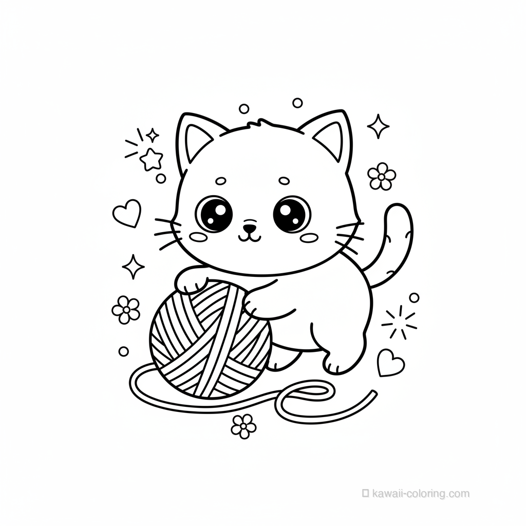 Chaton Kawaii Joueur #10
