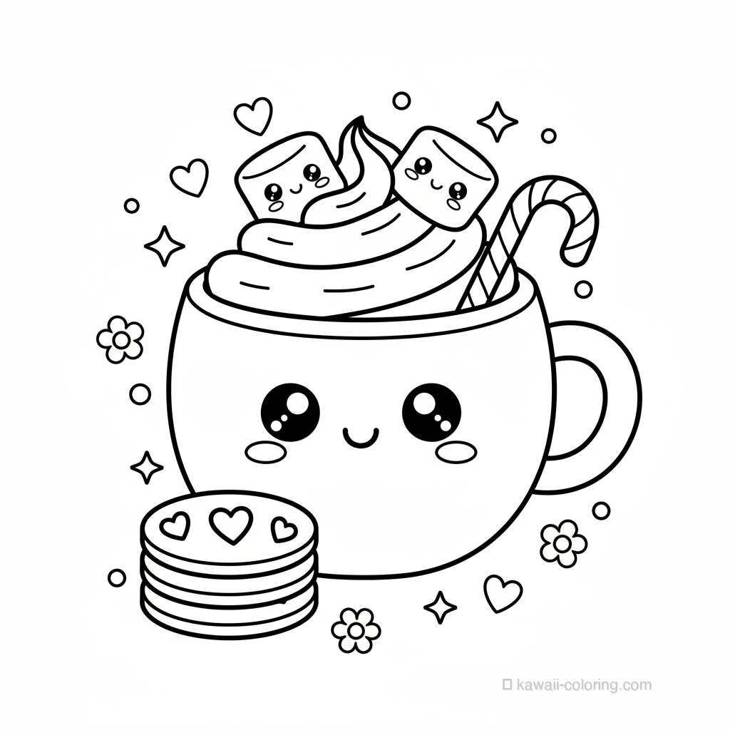 Kawaii Hot Chocolate #10