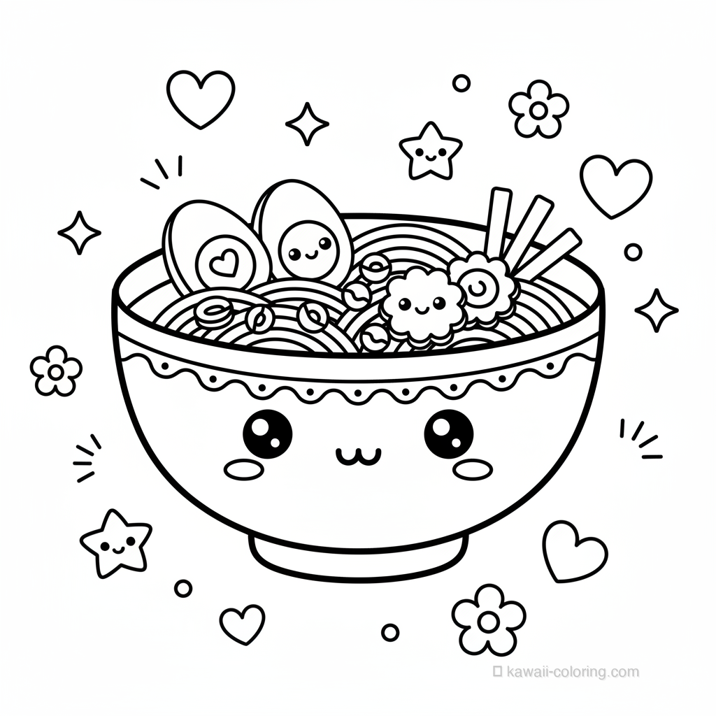 Kawaii Ramen Bowl #16