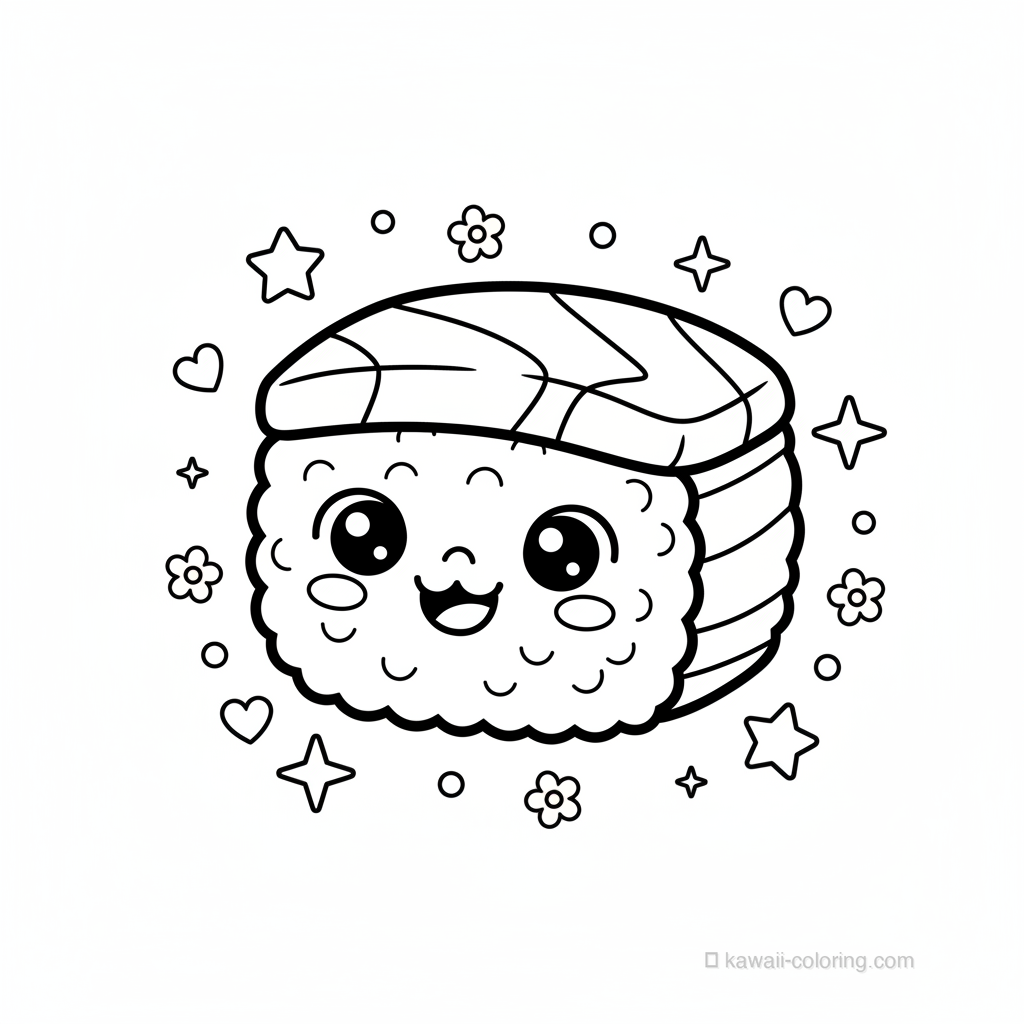 Sushi Kawaii Souriant #17