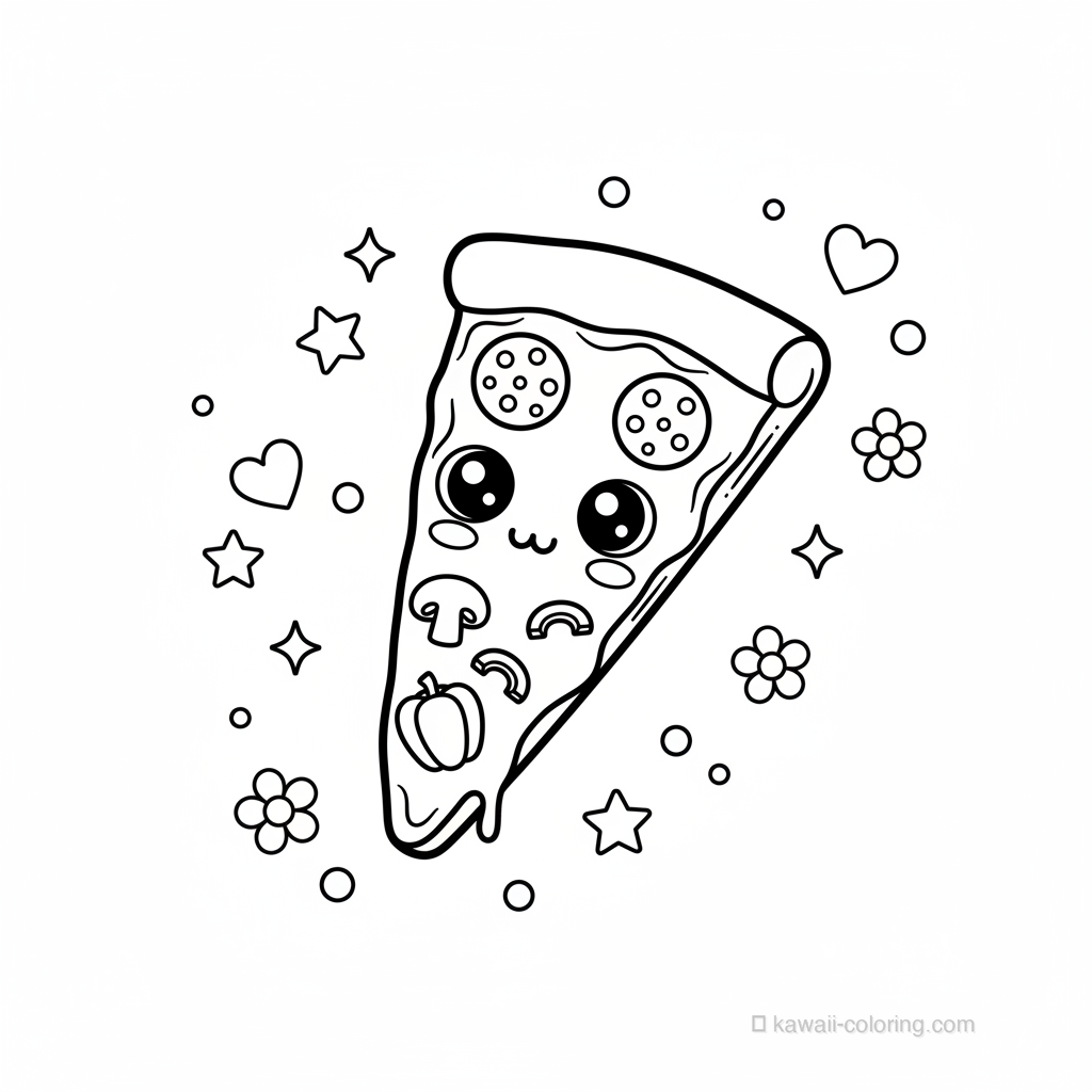 Part de Pizza Kawaii #6