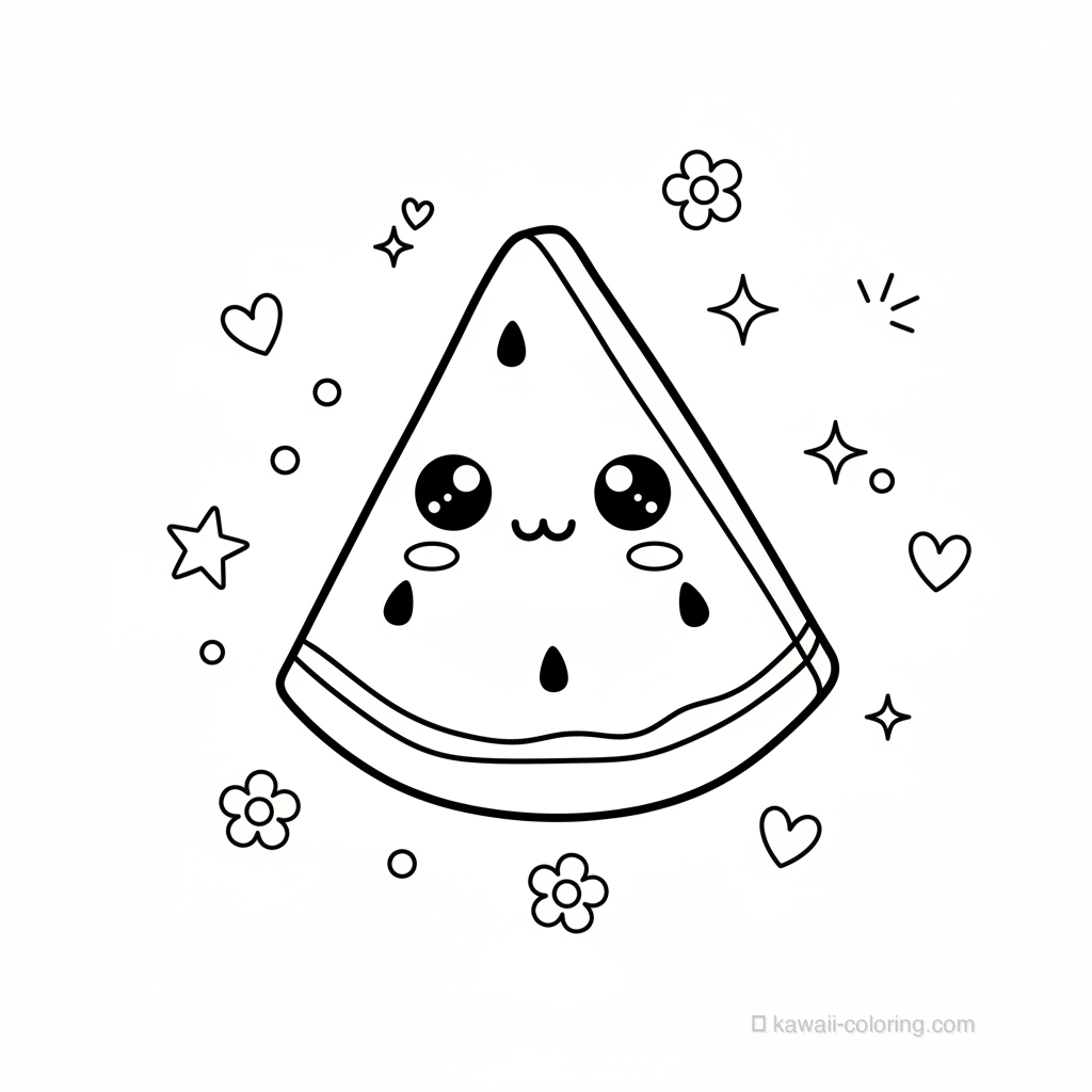 Pastèque Kawaii #15