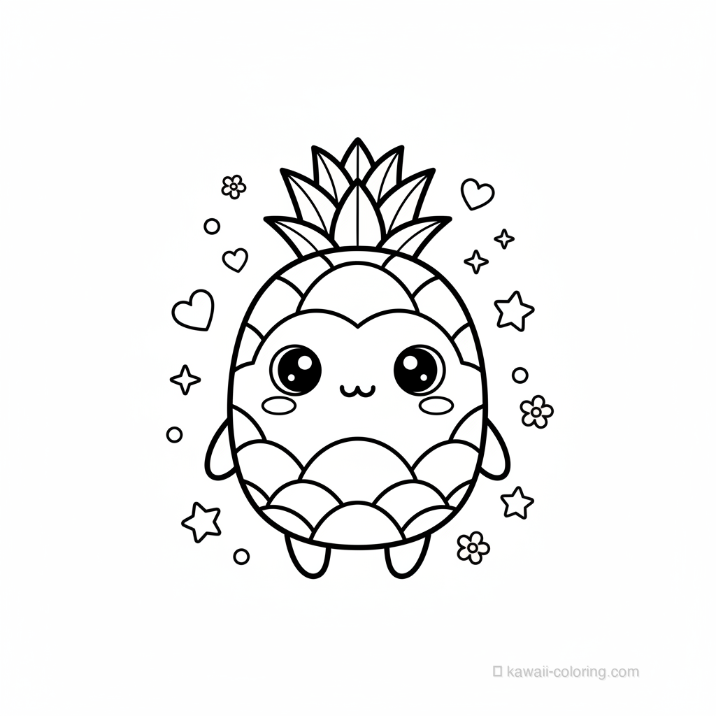 Ananas Kawaii #1