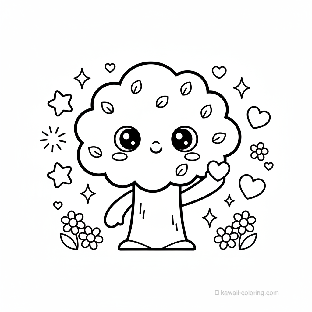 Arbre Joyeux Kawaii #3