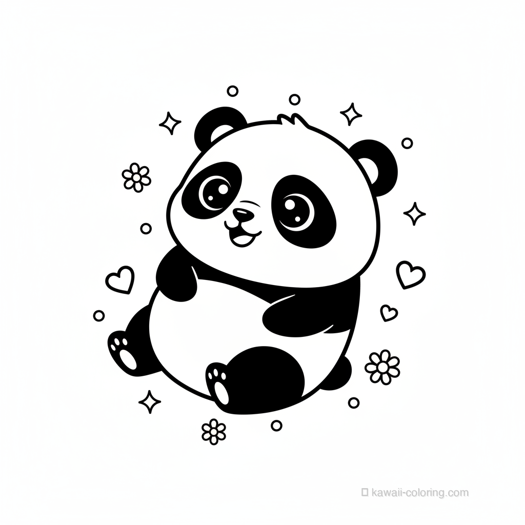 Rolling Kawaii Panda #2