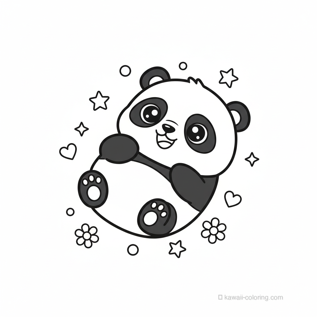 Panda Kawaii qui Roule #16
