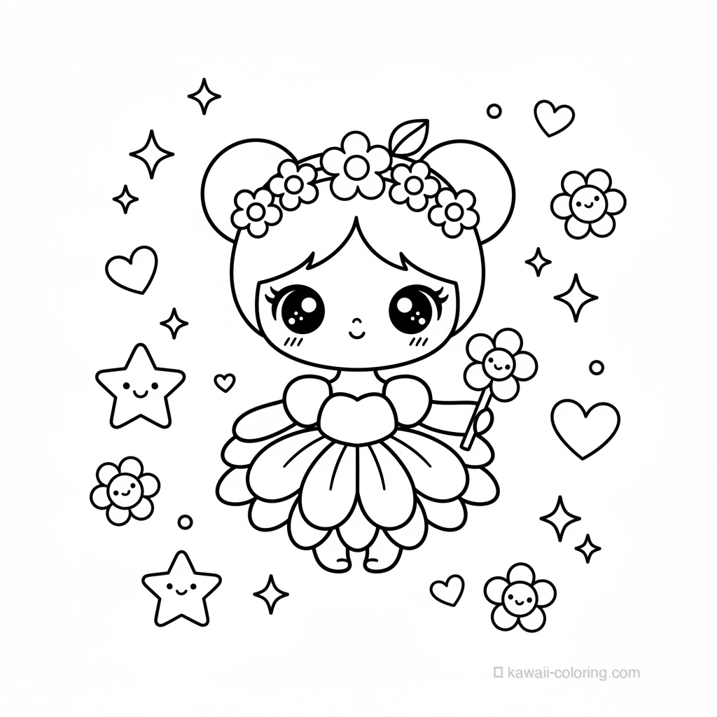 Princesse des Fleurs Kawaii #13
