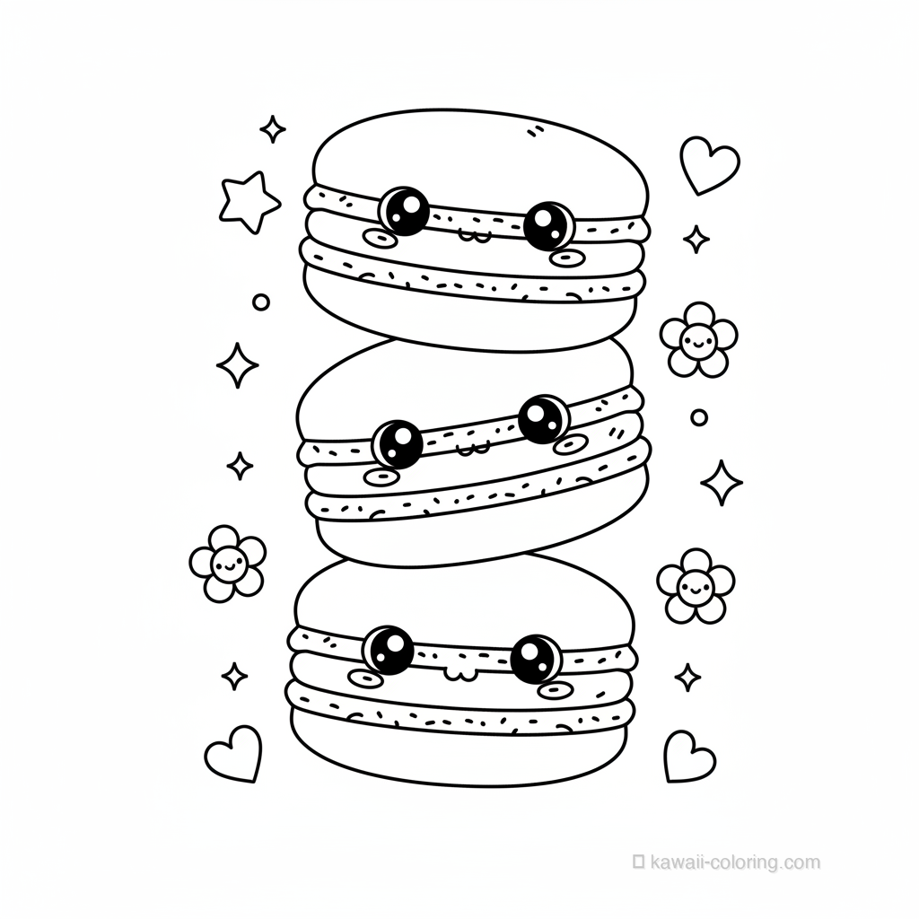 Macarons Kawaii #19