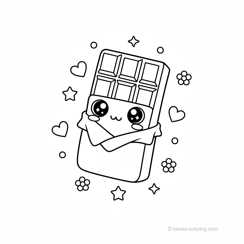 Barre de Chocolat Kawaii #16